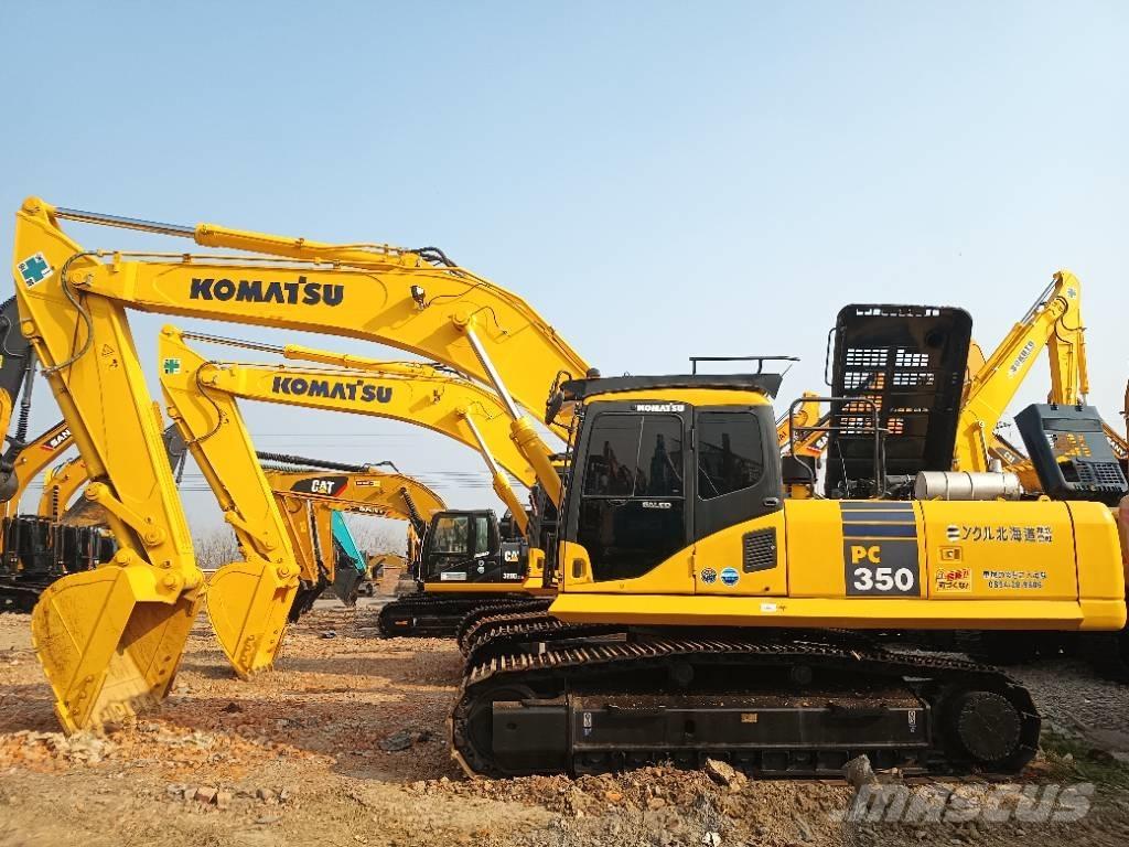 Komatsu PC 350 Pásové rýpadlá