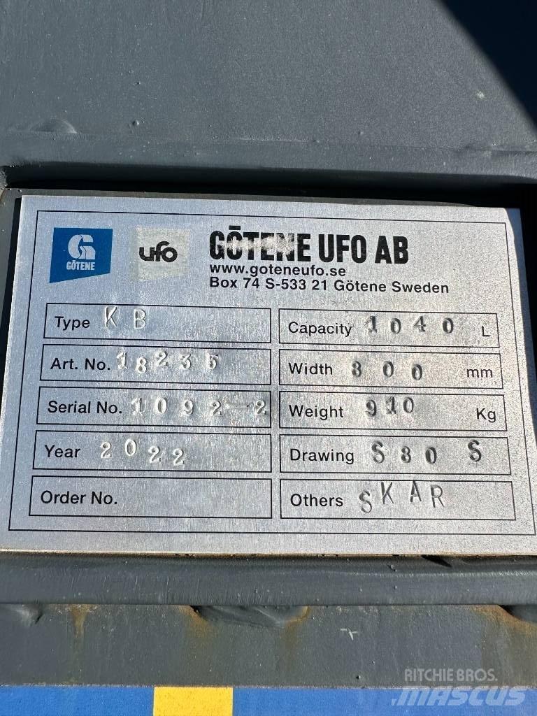UFO KB-S80 Pásové rýpadlá
