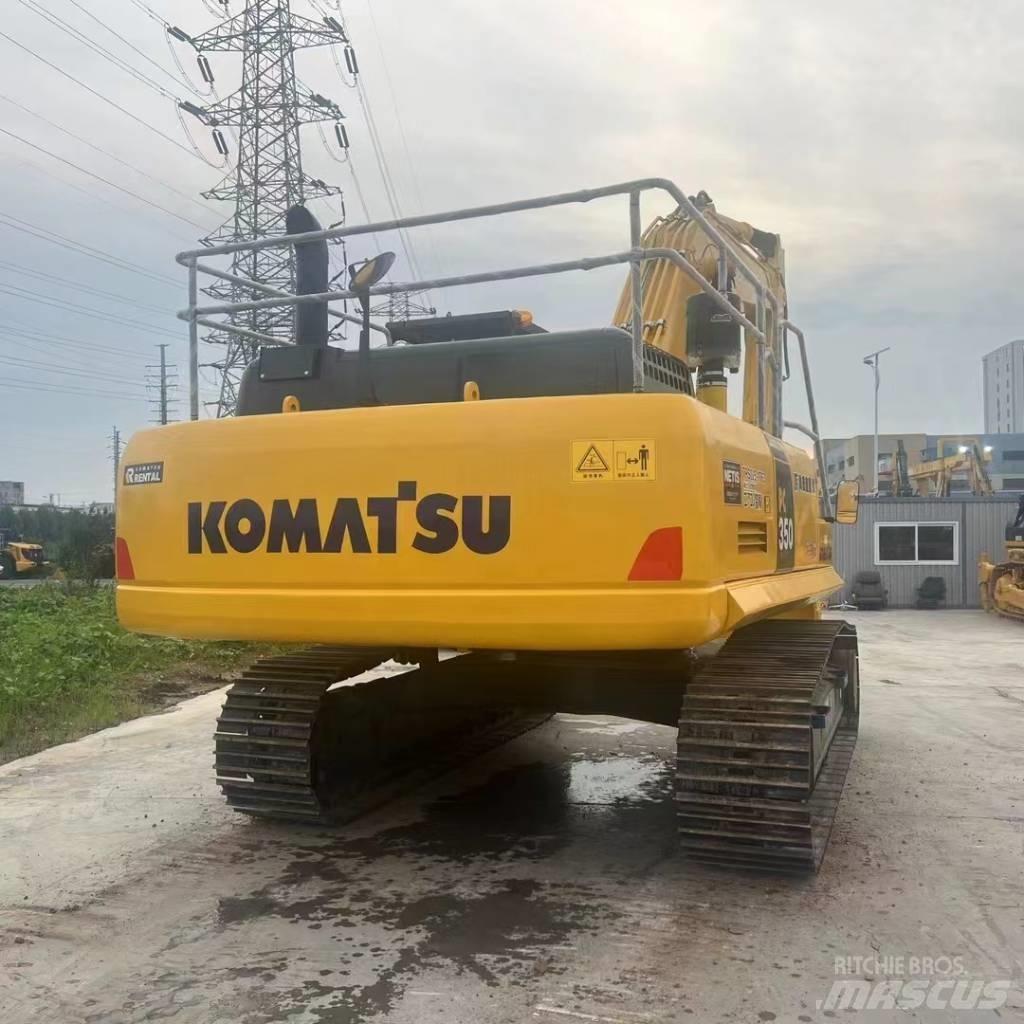 Komatsu PC 350 Pásové rýpadlá