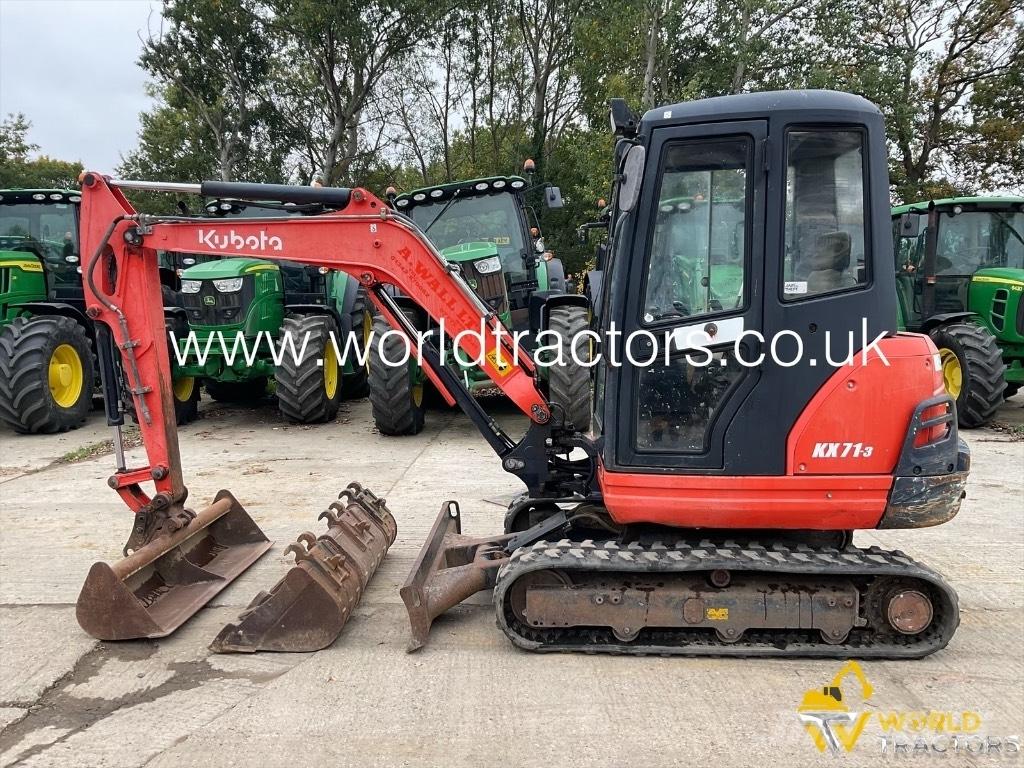 Kubota KX 71-3 Mini rýpadlá < 7t