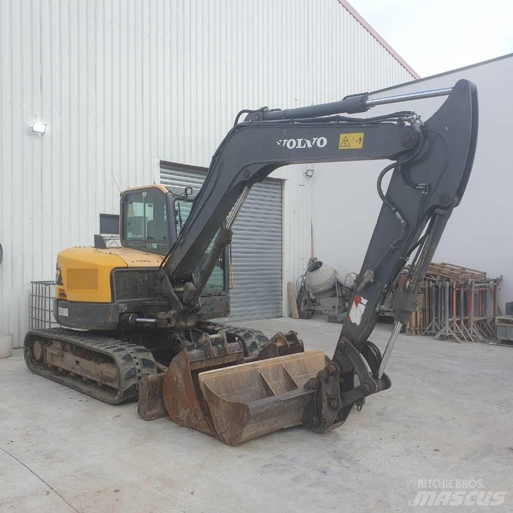 Volvo ECR 88 D Midi rýpadlá 7 t - 12 t