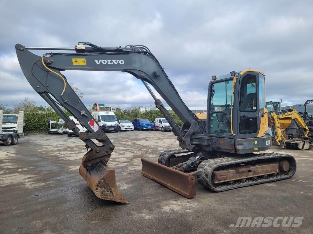 Volvo ECR 88 D Midi rýpadlá 7 t - 12 t