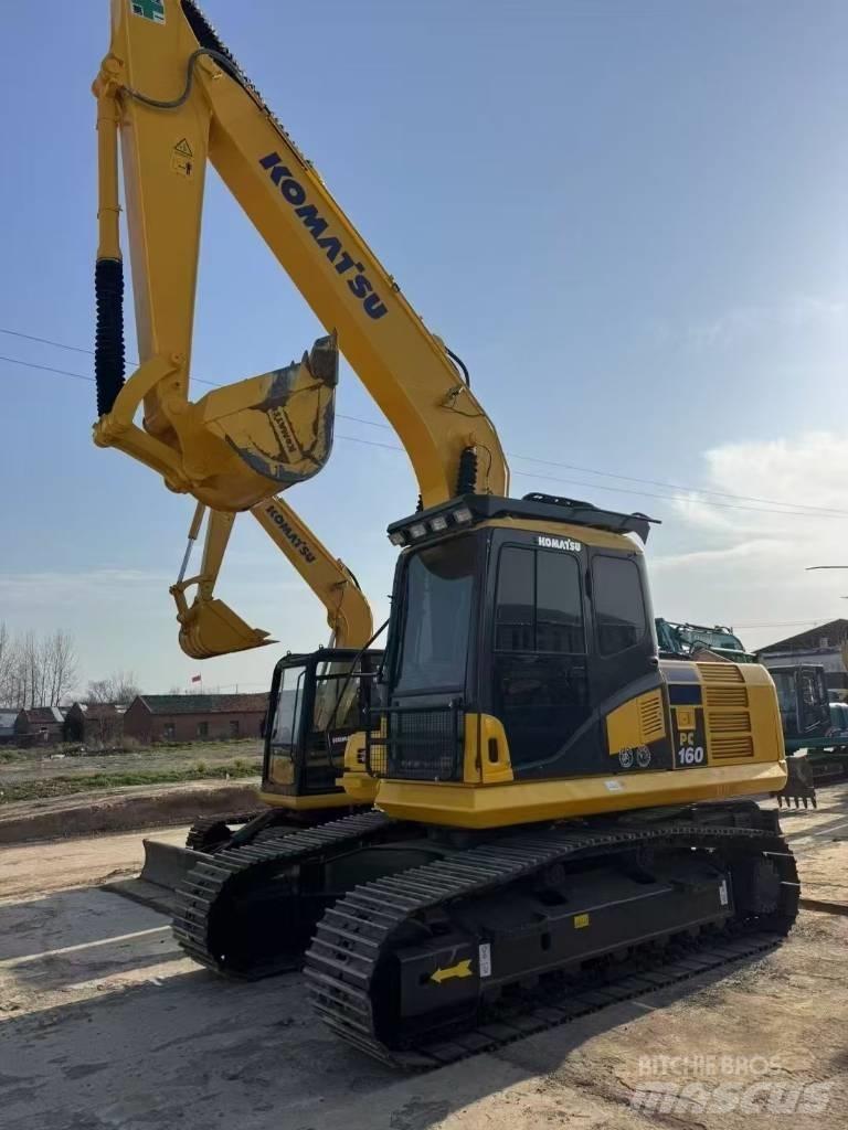 Komatsu 160LC-7 Pásové rýpadlá