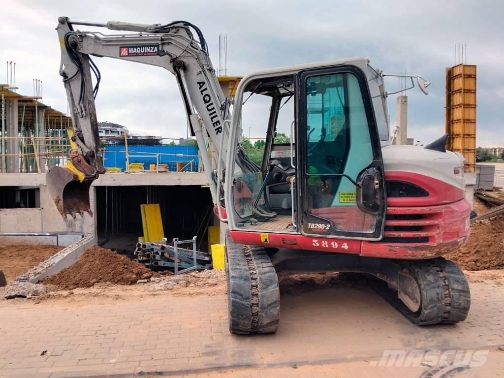 Takeuchi TB290 Mini rýpadlá < 7t