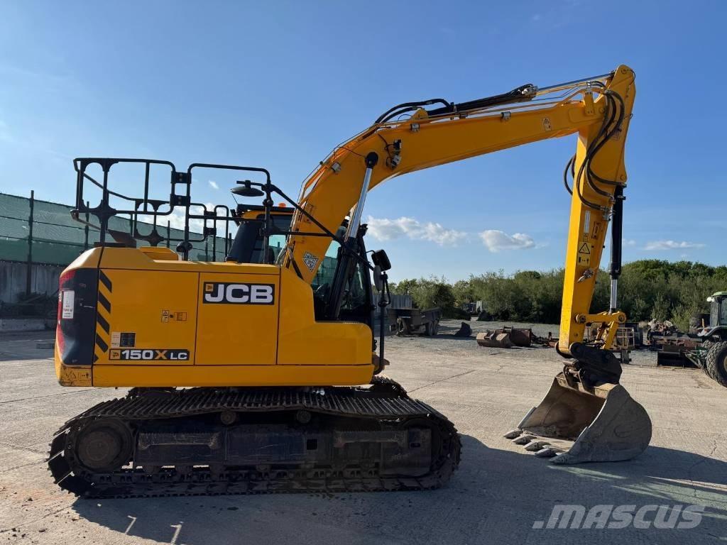 JCB 150 X Pásové rýpadlá