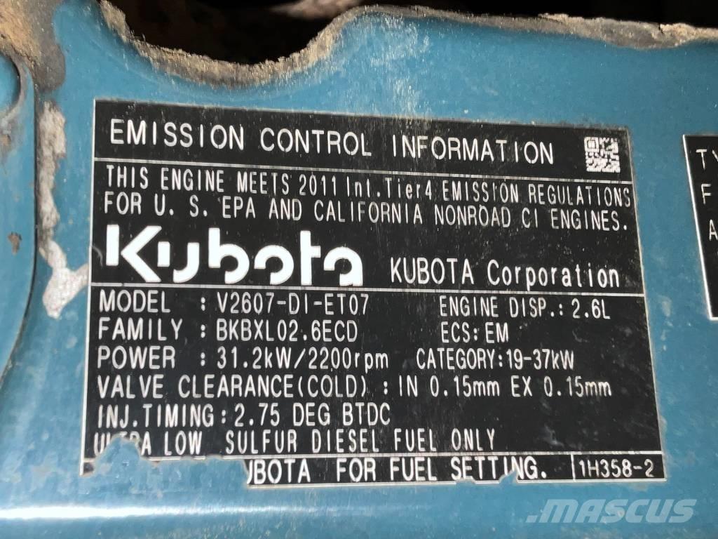 Kubota U 48-4 Mini rýpadlá < 7t