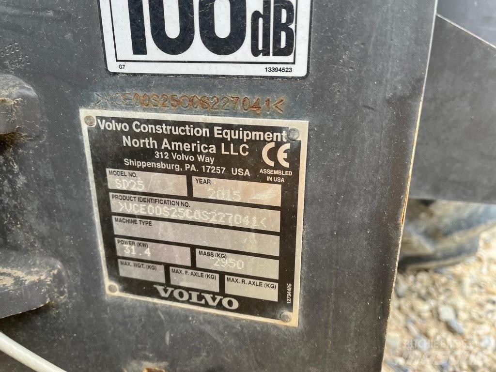 Volvo SD 25 Tandemové valce