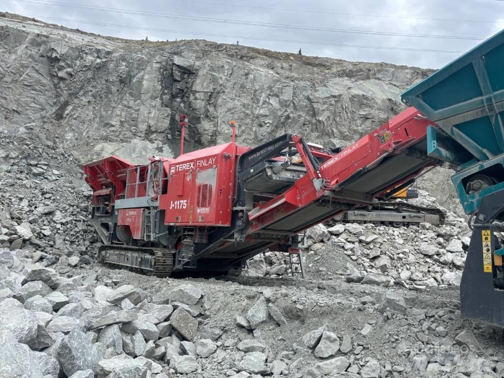 Terex Finlay J1175 Mobilné drviče