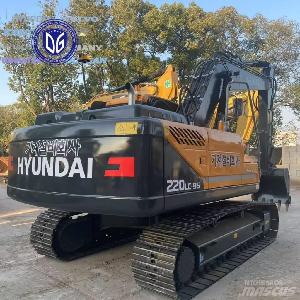 Hyundai 220LC-9S Pásové rýpadlá