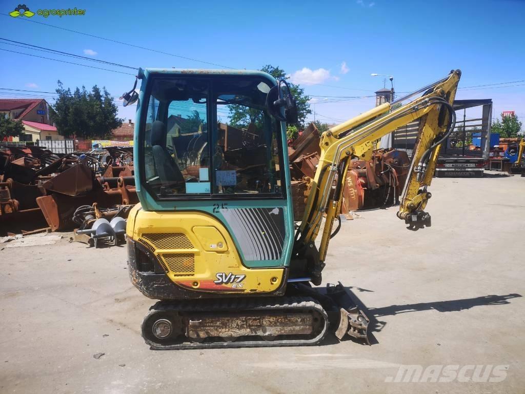 Yanmar SV 17 EX Mini rýpadlá < 7t