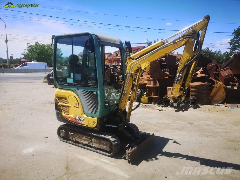 Yanmar SV 17 EX Mini rýpadlá < 7t