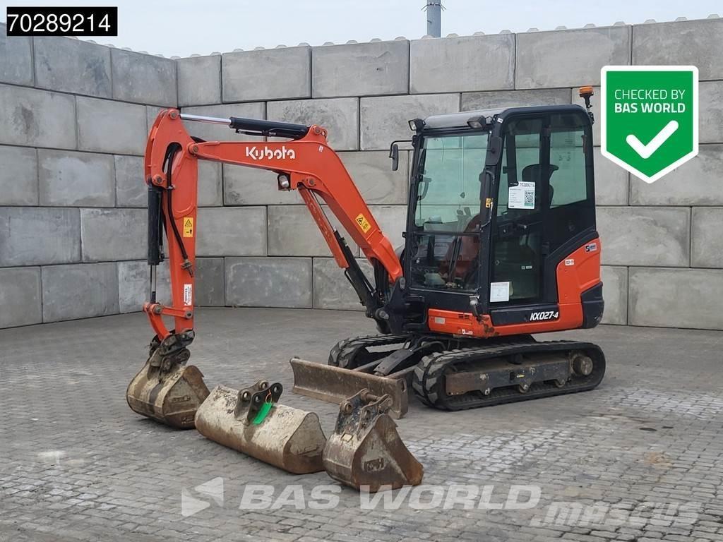 Kubota KX027-4 Mini rýpadlá < 7t