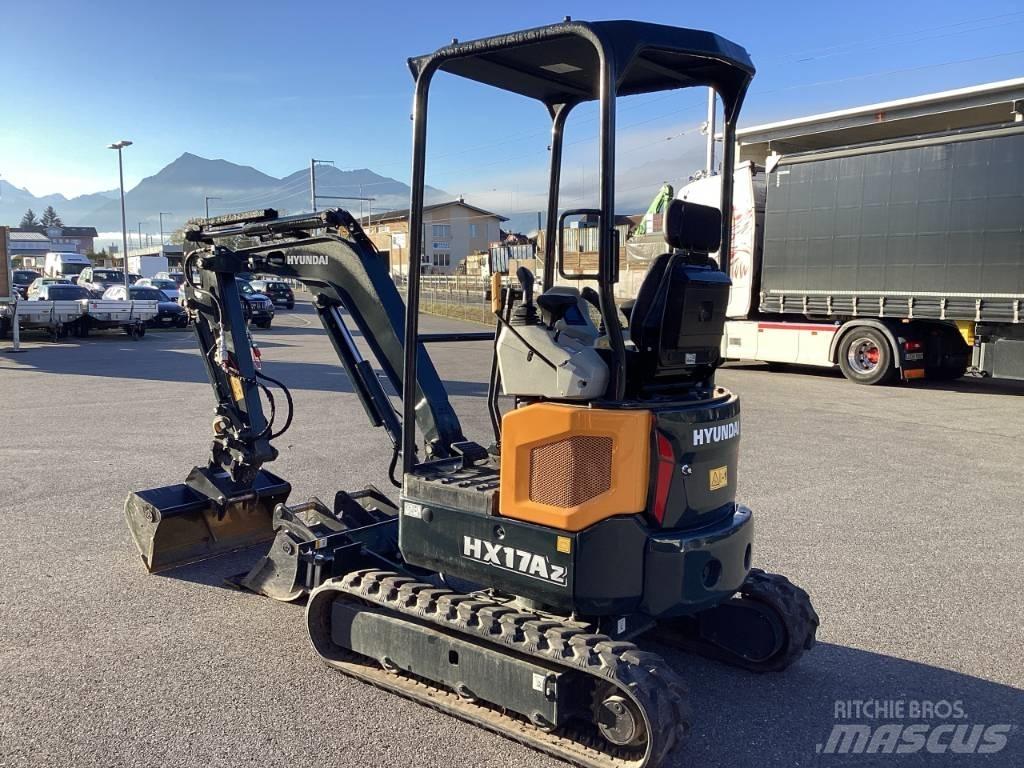 Hyundai HX17Az Mini rýpadlá < 7t