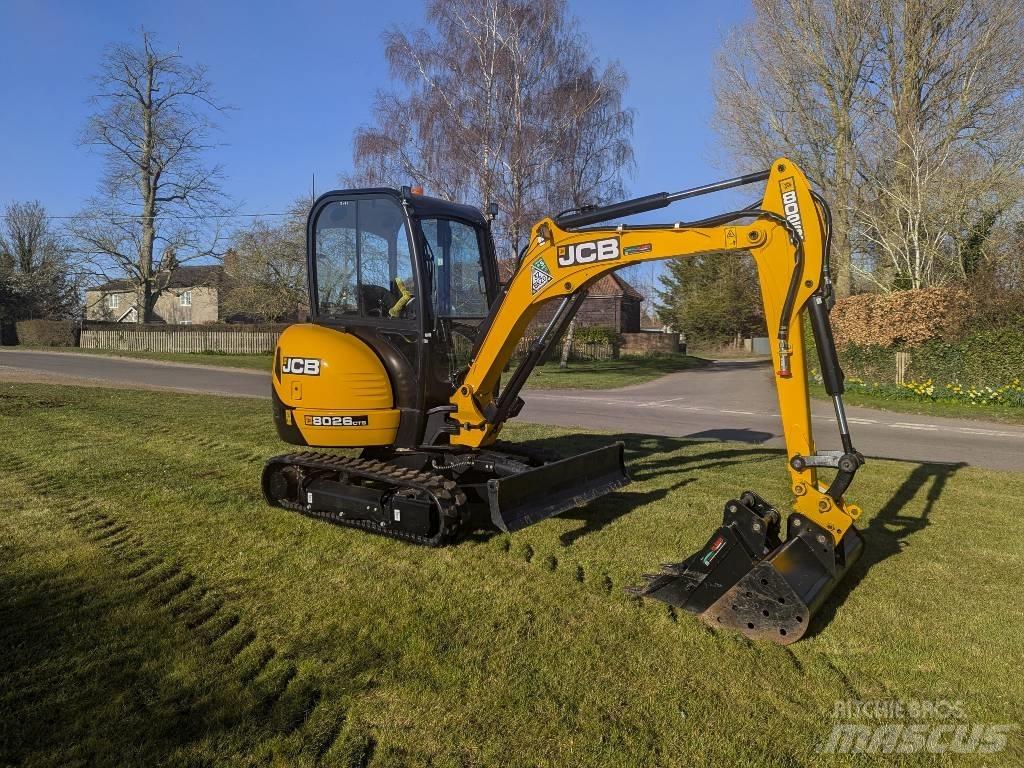 JCB 8026 CTS Mini rýpadlá < 7t