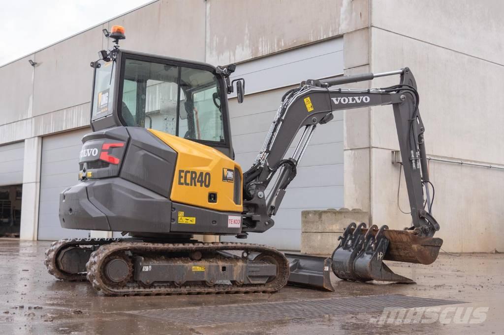 Volvo ECR 40 F Pásové rýpadlá