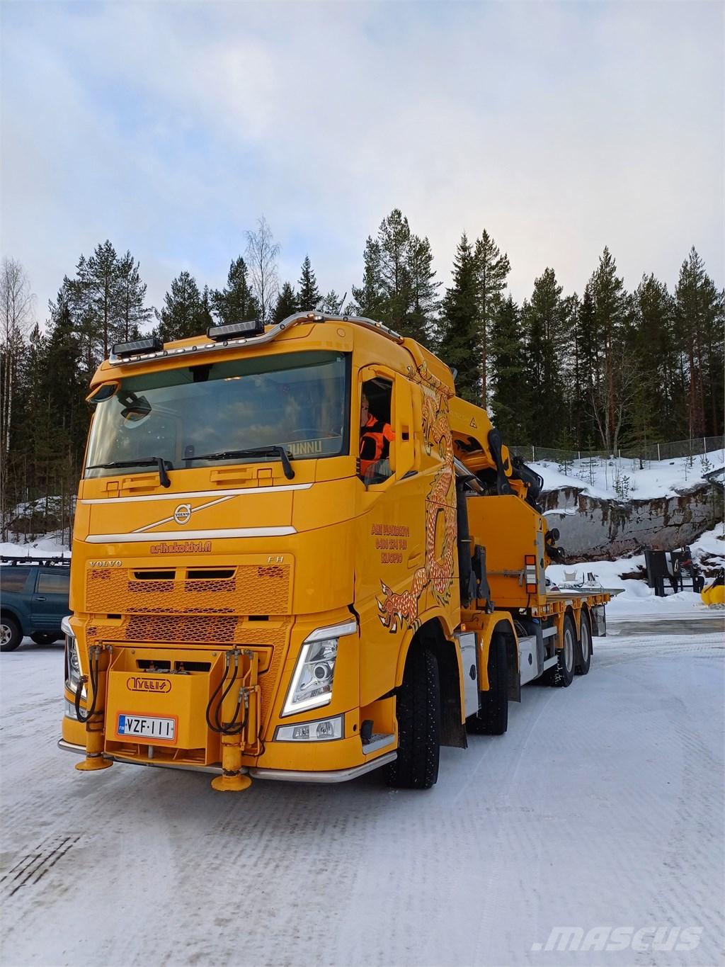 Volvo FH 540 Autožeriavy, hydraulické ruky
