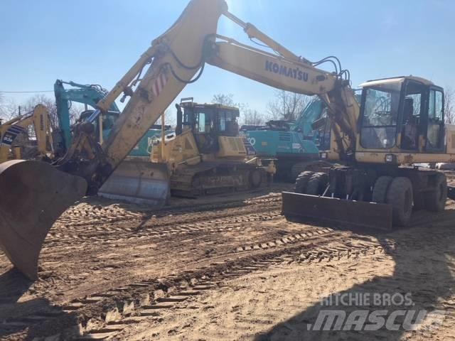 Komatsu PW 180-7K Kolesové rýpadlá
