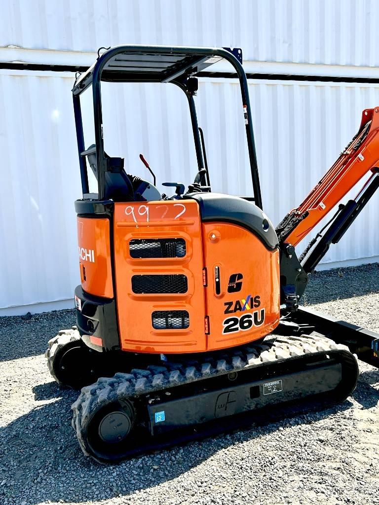 Hitachi ZX26U-5N Mini rýpadlá < 7t