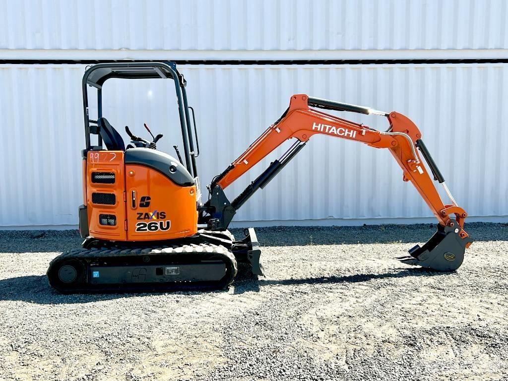 Hitachi ZX26U-5N Mini rýpadlá < 7t