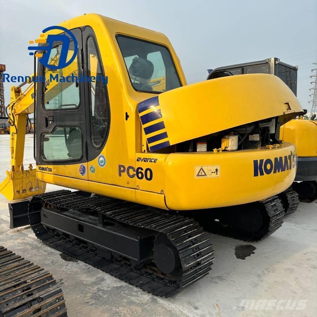 Komatsu PC 60 Mini rýpadlá < 7t