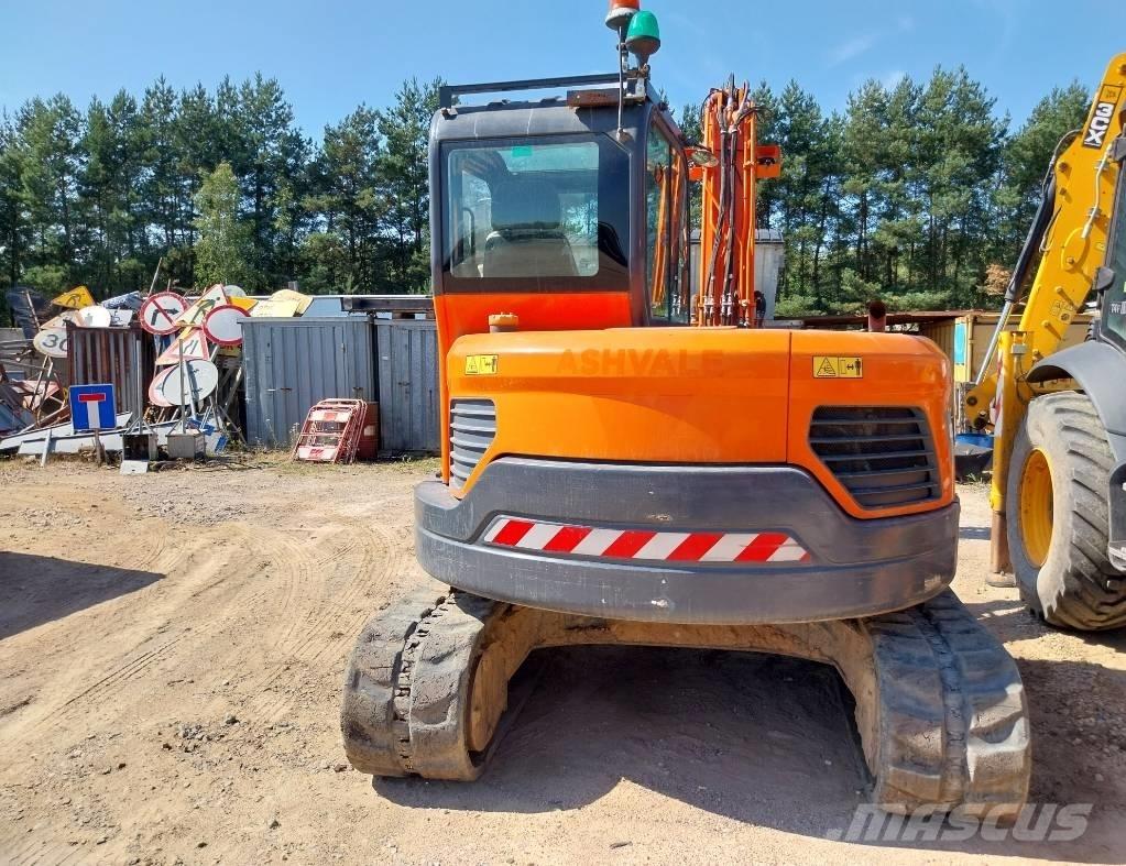 Doosan DX 85 R-3 Midi rýpadlá 7 t - 12 t