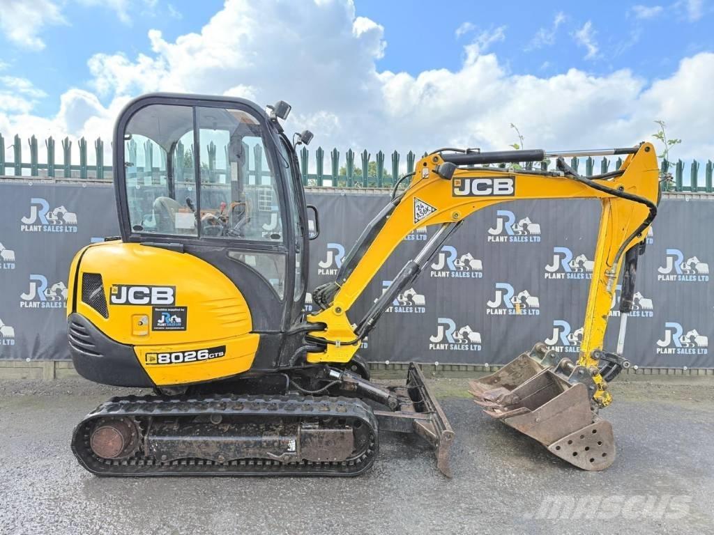 JCB 8026 CTS Mini rýpadlá < 7t