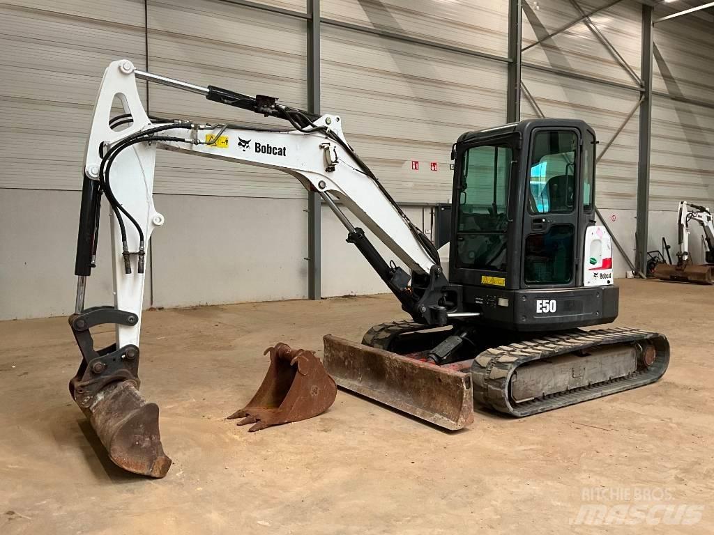 Bobcat E 50 Mini rýpadlá < 7t