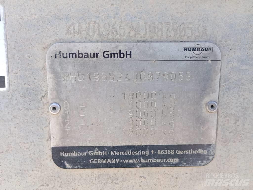 Humbaur WHD 196524 Skriňové prívesy
