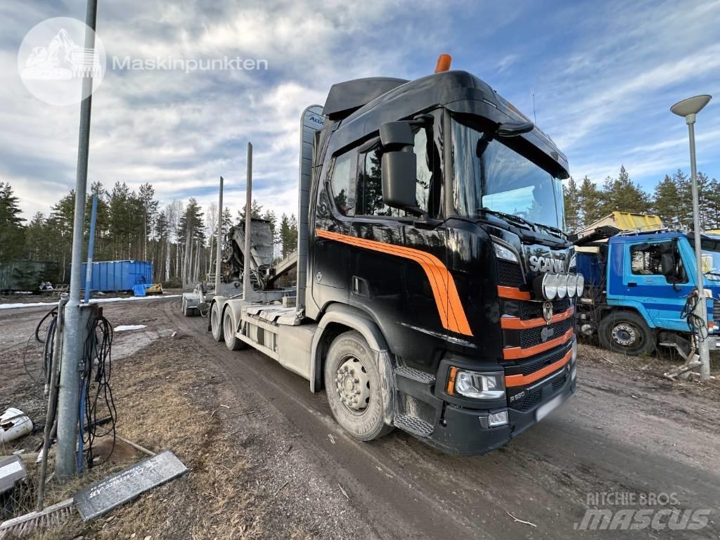 Scania R 650 Ekipage Nákladné vozidlá na prepravu dreva
