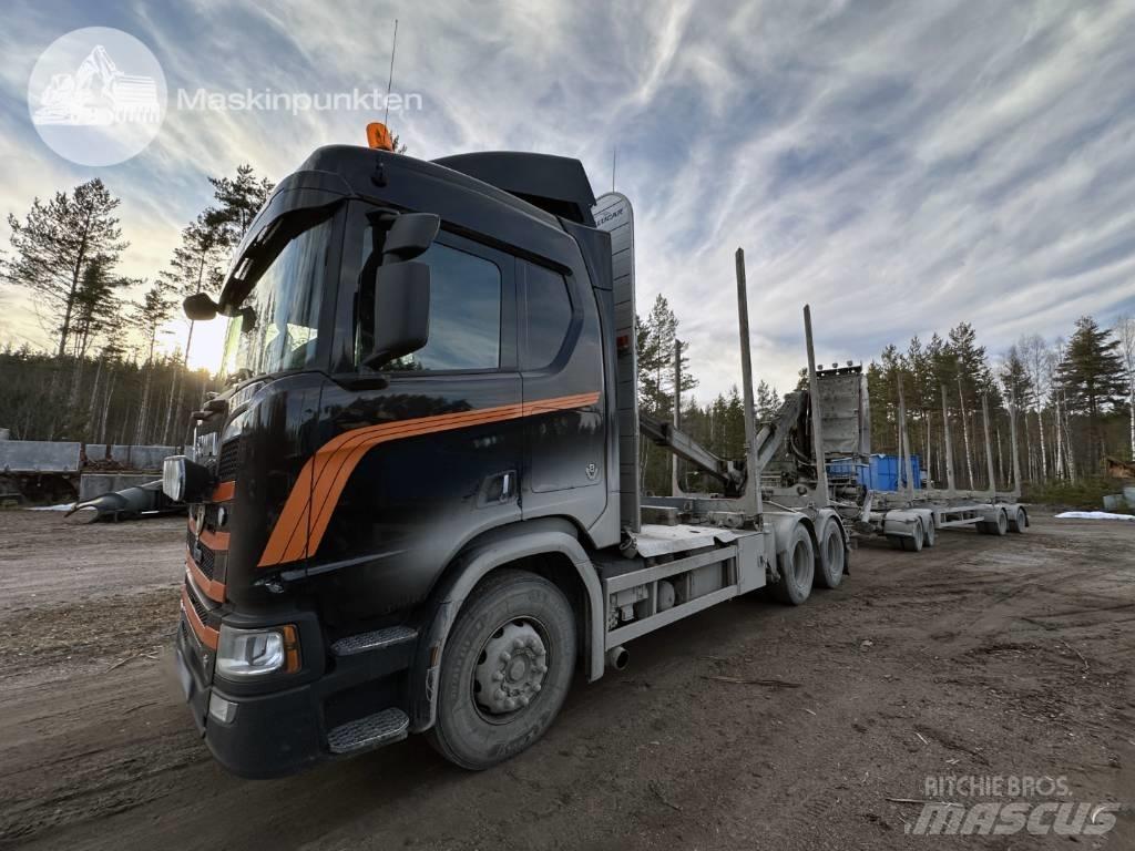 Scania R 650 Ekipage Nákladné vozidlá na prepravu dreva