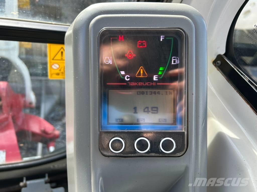 Takeuchi TB 216 Mini rýpadlá < 7t