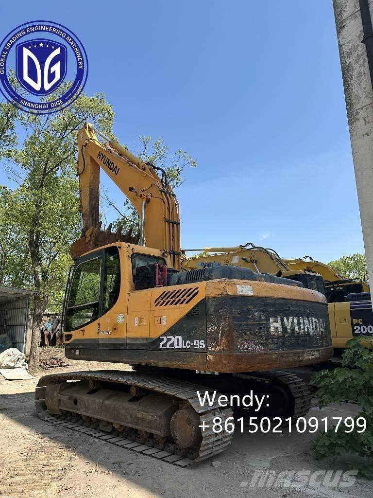 Hyundai 220LC-9S Pásové rýpadlá