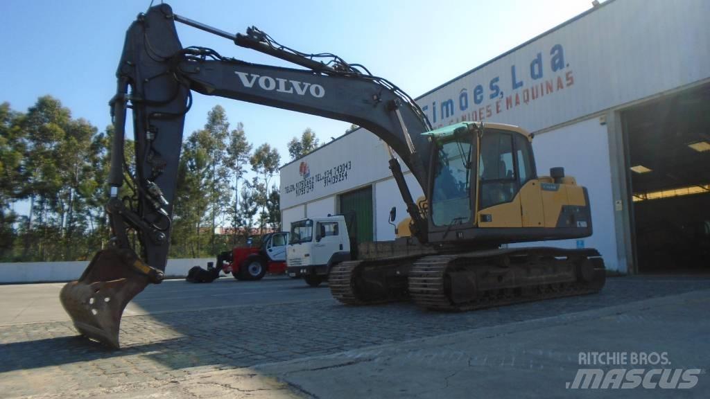 Volvo EC 160 D Pásové rýpadlá