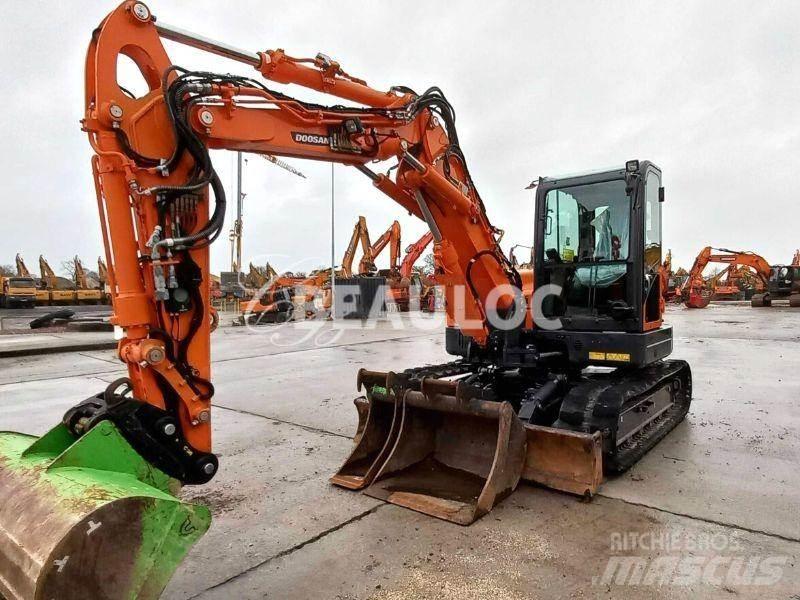 Doosan DX85R Pásové rýpadlá