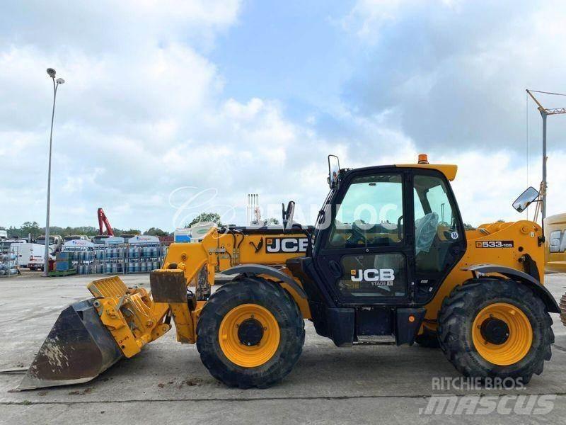 JCB 533-105 Teleskopické manipulátory
