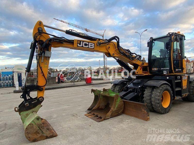 JCB HD 110 WT Kolesové rýpadlá