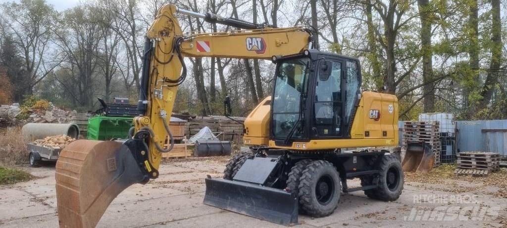 CAT M314 F Kolesové rýpadlá