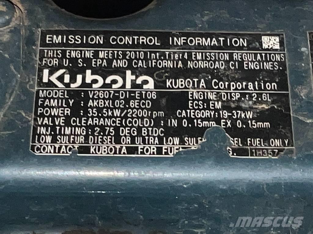 Kubota U 55-4 Mini rýpadlá < 7t