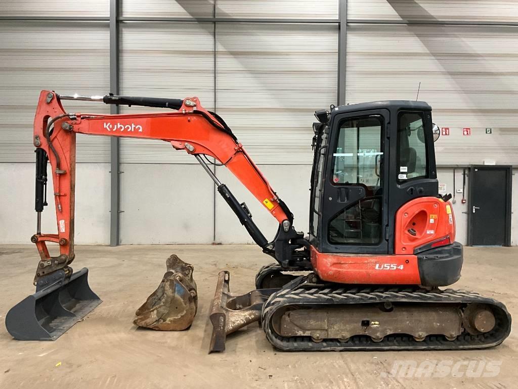 Kubota U 55-4 Mini rýpadlá < 7t
