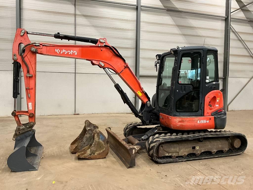 Kubota U 55-4 Mini rýpadlá < 7t