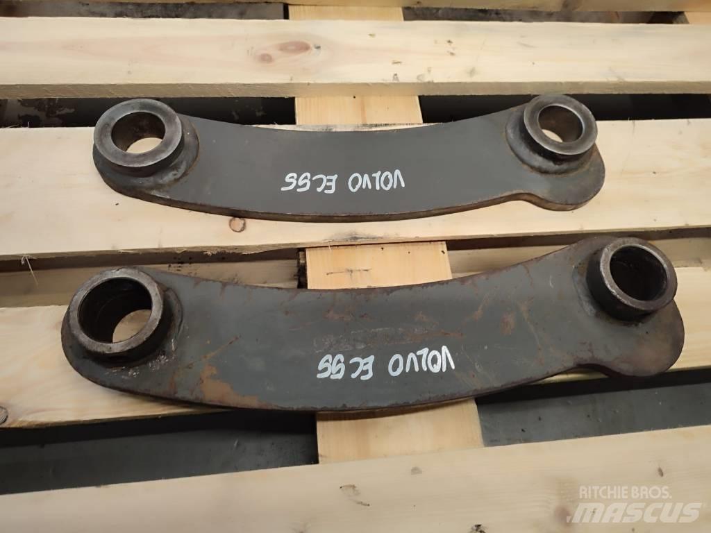 Volvo EC55 coupler Podvozky a zavesenie kolies