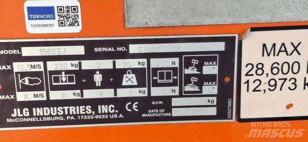 JLG 1500SJ Teleskopické plošiny