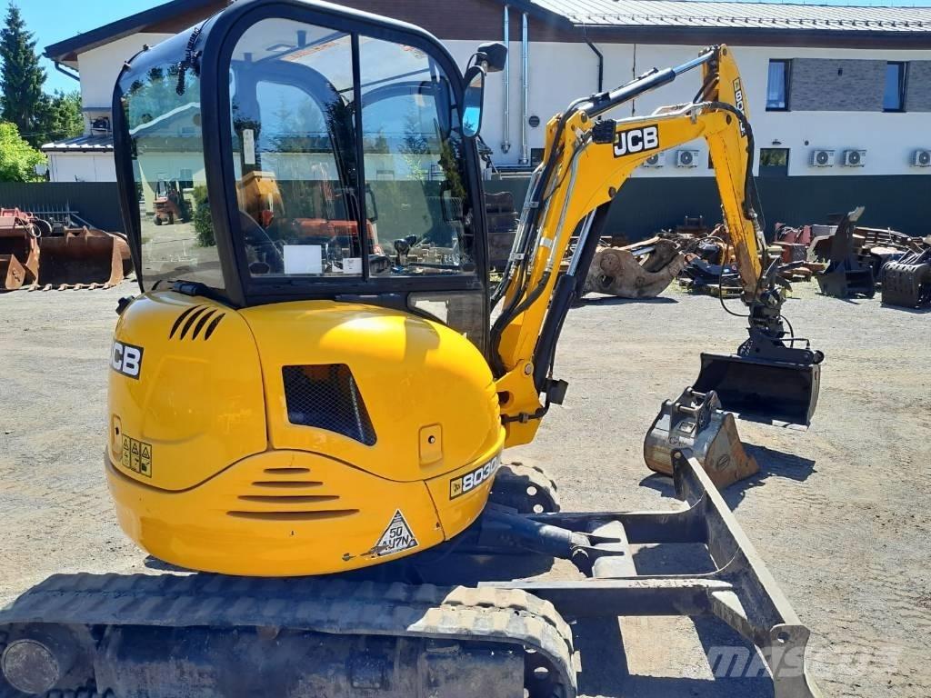 JCB 8030 Mini rýpadlá < 7t