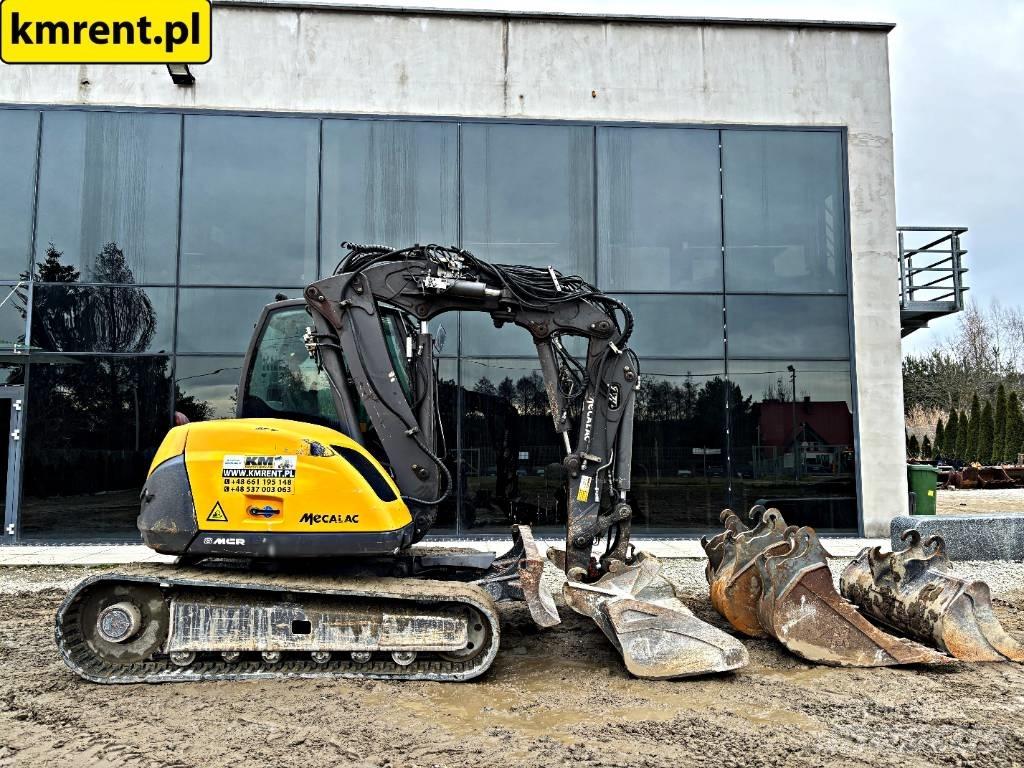 Mecalac 8 M CR Midi rýpadlá 7 t - 12 t