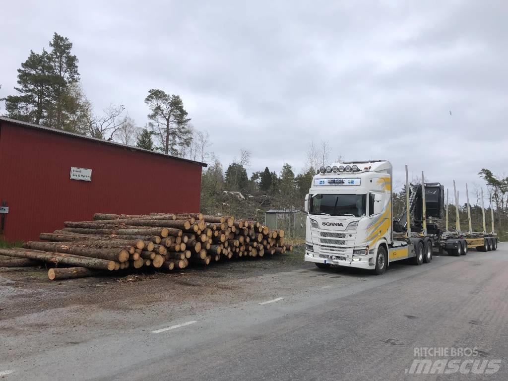 Scania R 650 Nákladné vozidlá na prepravu dreva
