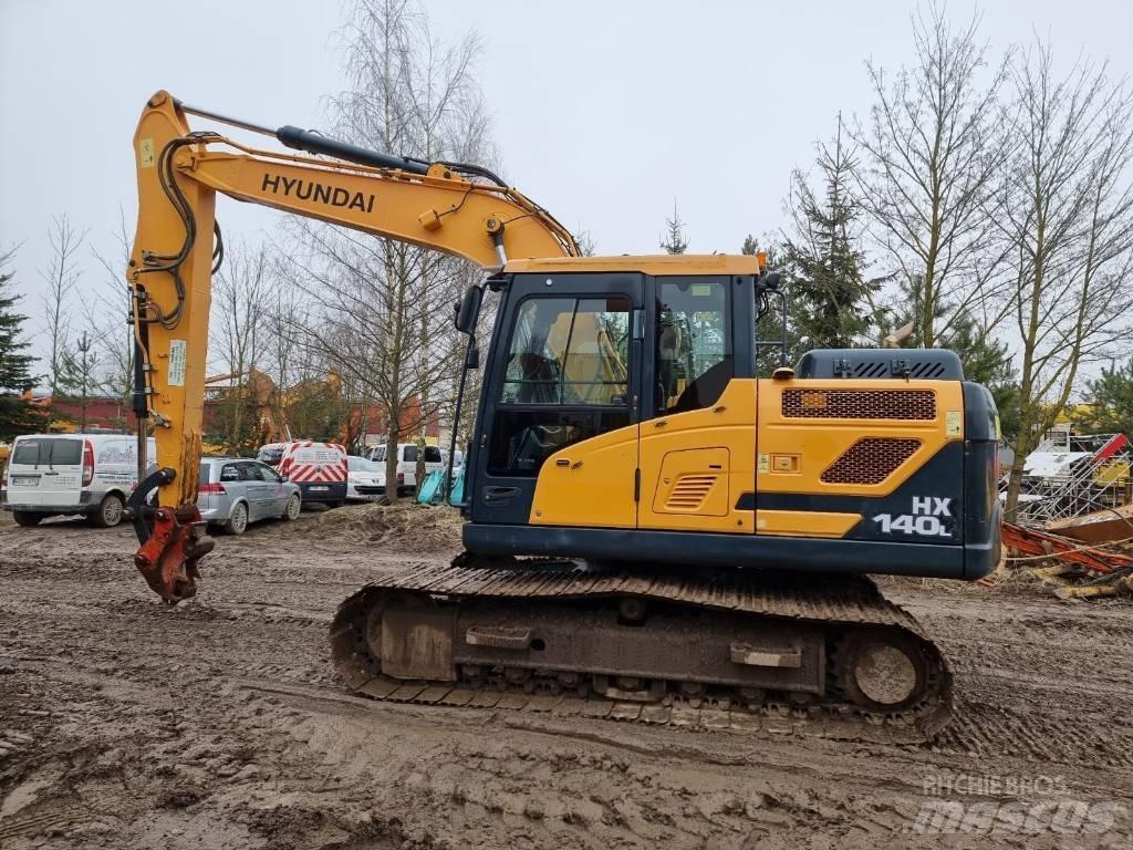 Hyundai HX 140 L Pásové rýpadlá