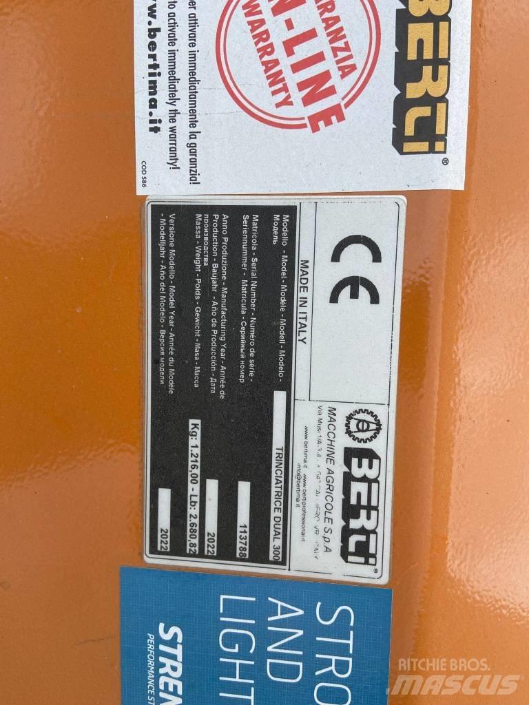 Berti Dual300 Žacie stroje