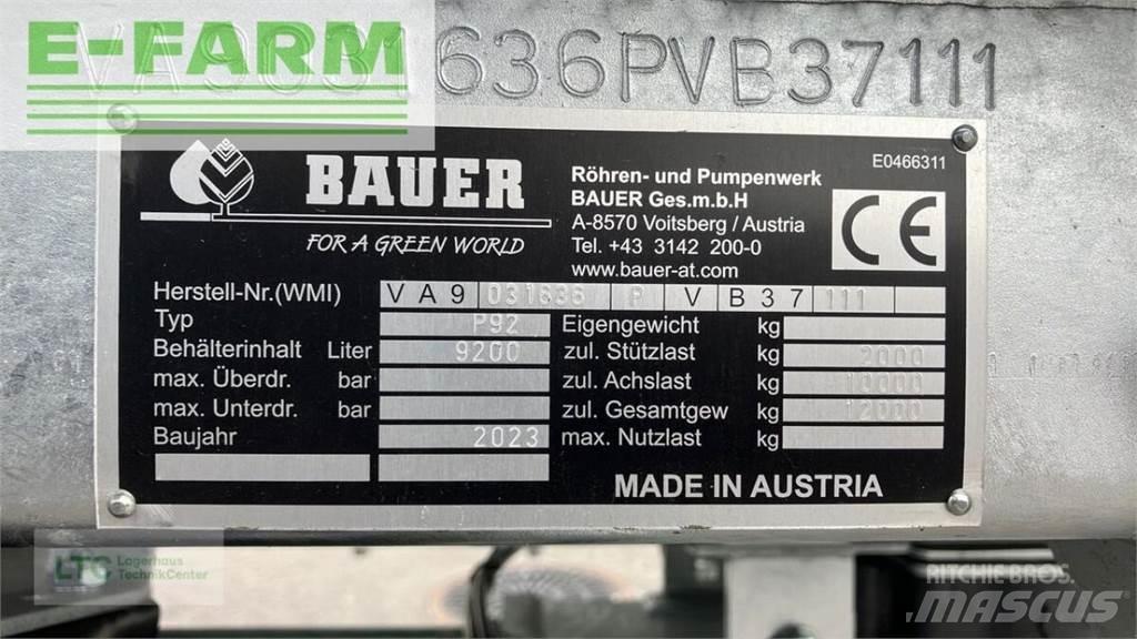 Bauer p 92 Iné stroje na aplikáciu hnojív a ich príslušenstvo