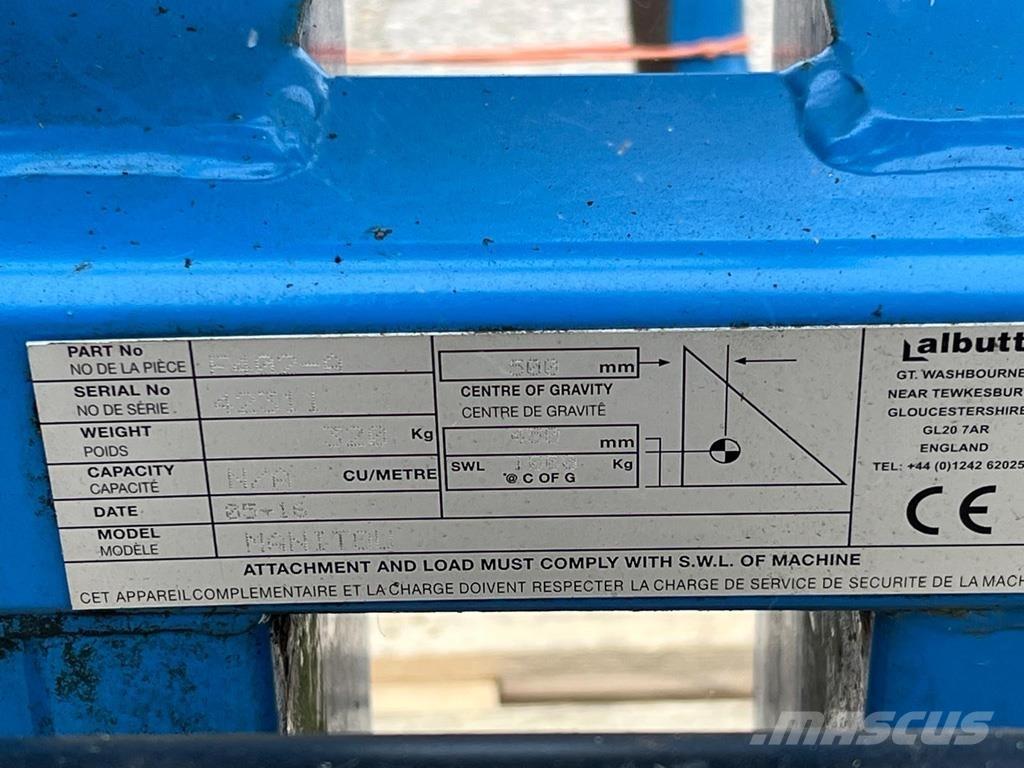 Albutt F402 Lisy na okrúhle balíky