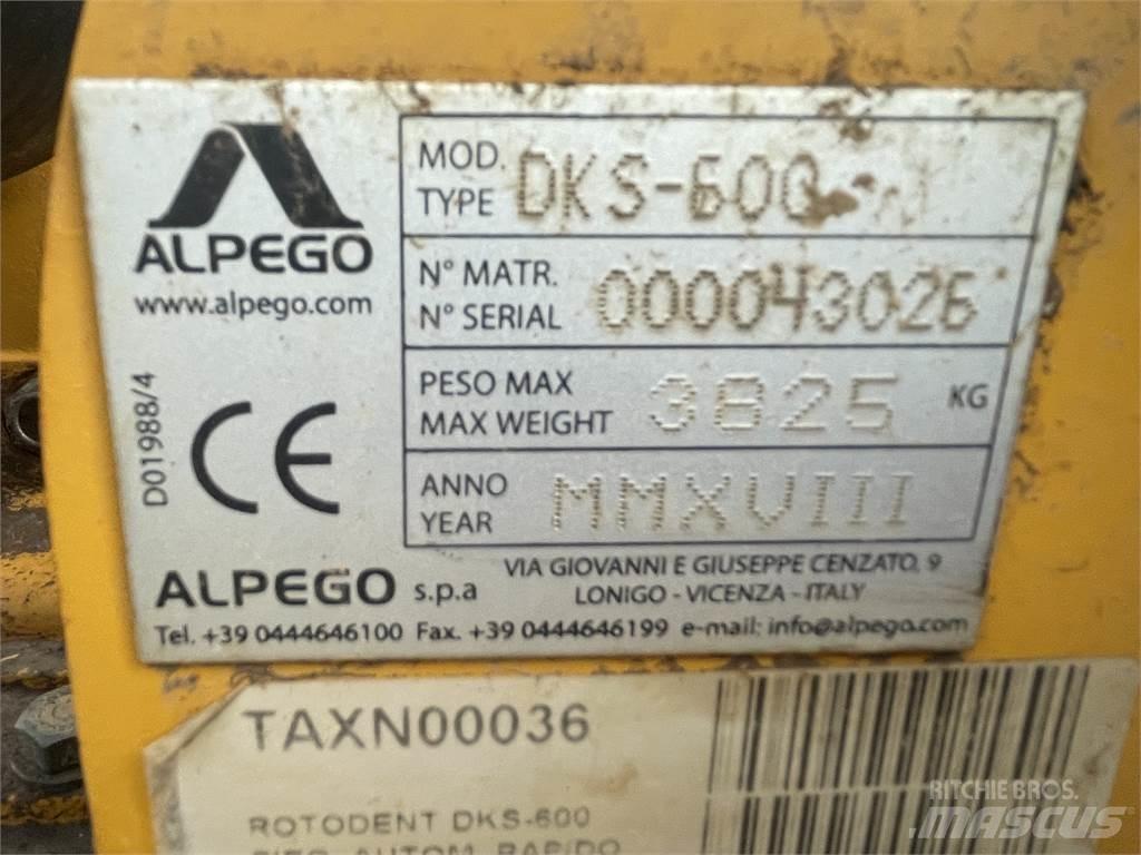 Alpego DKS-600 Rotačné brány a pôdne frézy